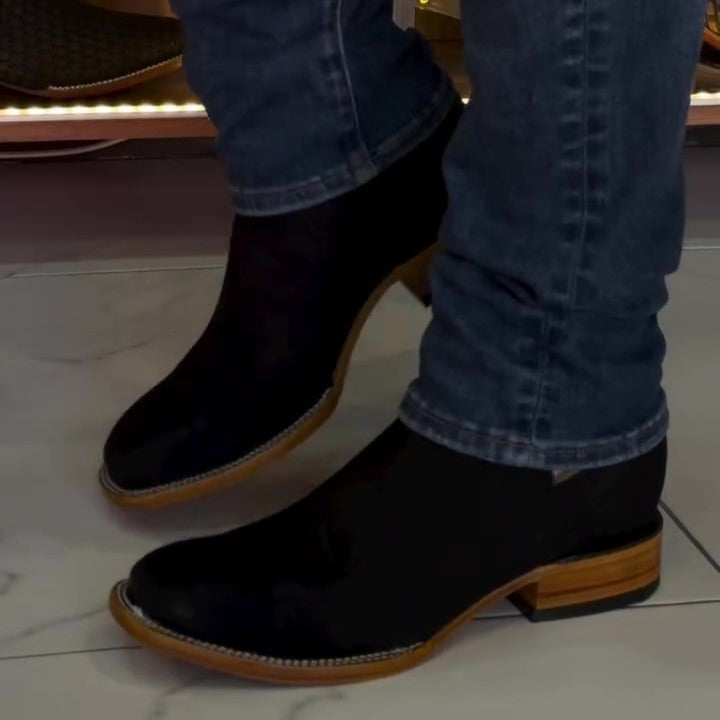 Men's Botan Denim Suede Ankle Boots
