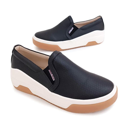 Soft And Lightweight 3cm Sole Slip-on Shoes