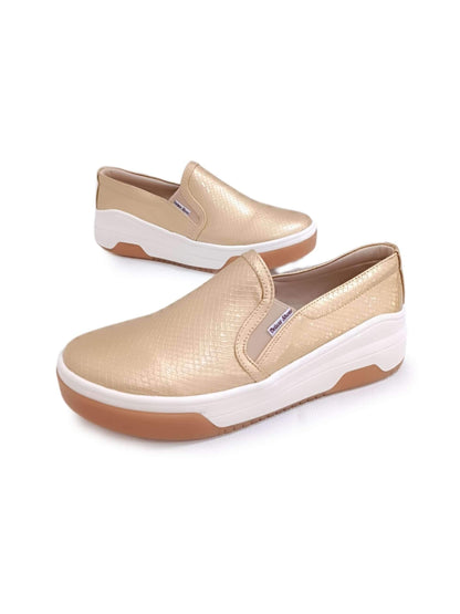 Soft And Lightweight 3cm Sole Slip-on Shoes