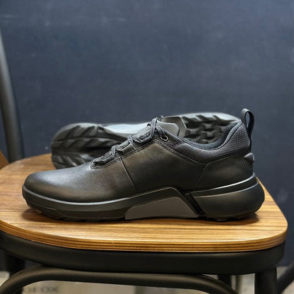 Men's Leather Lace Golf Sneakers