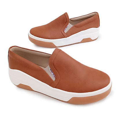 Soft And Lightweight 3cm Sole Slip-on Shoes