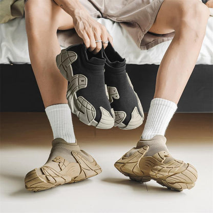 Soft-soled And Soft-surface Knitted Socks Sneakers
